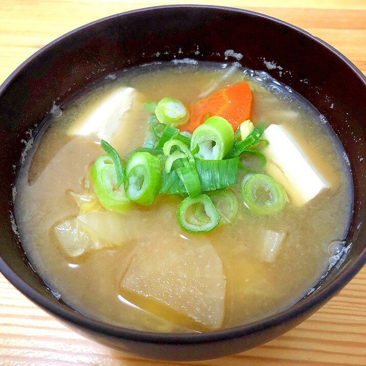冬野菜た〜ぷり☆お味噌汁